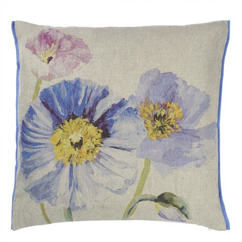 Papaver Cobalt Cushion