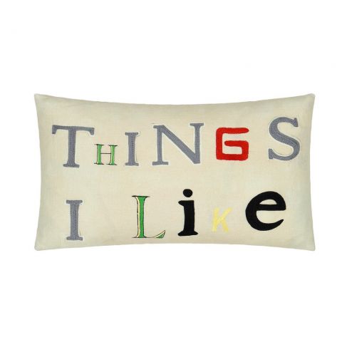 Things I Like Parchment Cushion