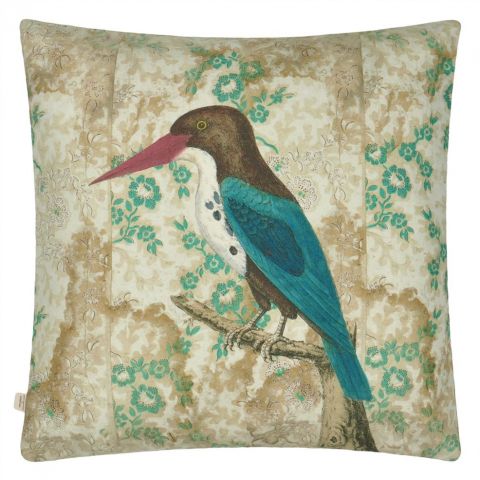 Wallpaper Birds Sepia Cushion