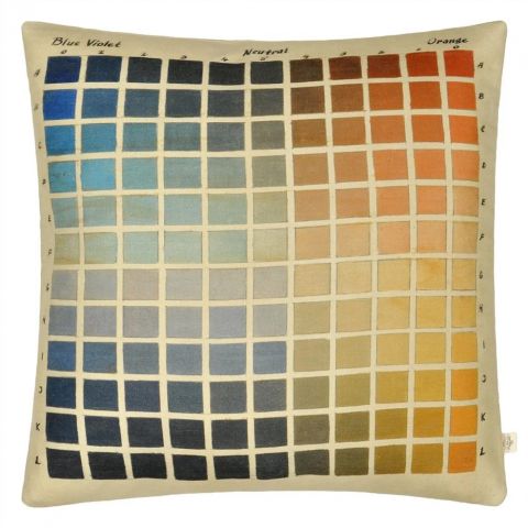 Paint Charts Azure Cushion