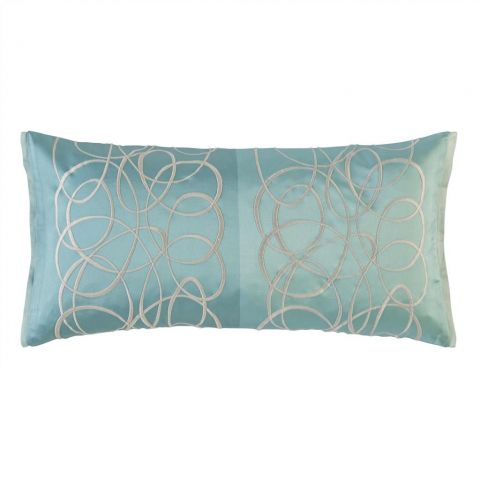 Marquisette Celadon Cushion