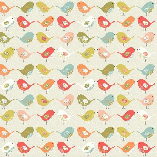 Birds Multi fabric