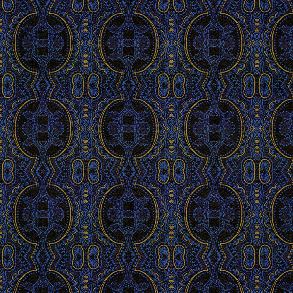 Dot Dangereuse - Oxford Blue fabric