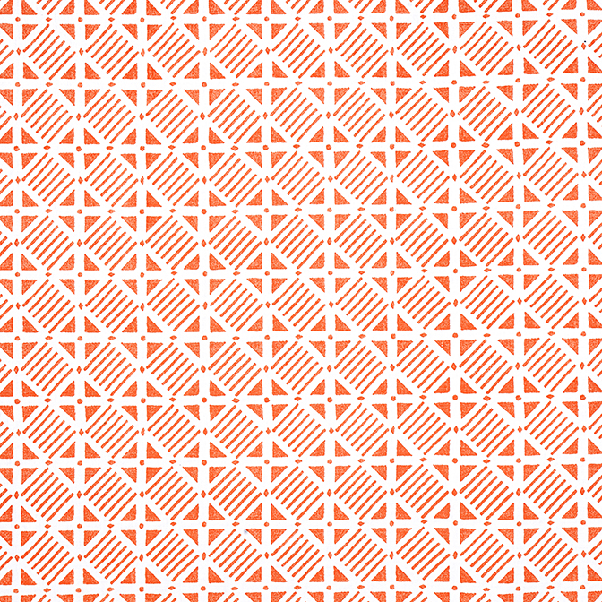 Plaza - Coral fabric