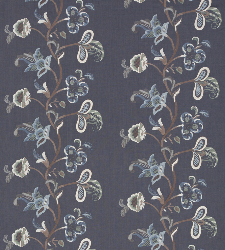 Cawdor - Indigo fabric