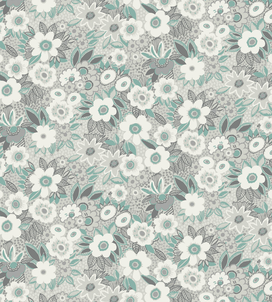 Jungle Gardenia - Grace fabric