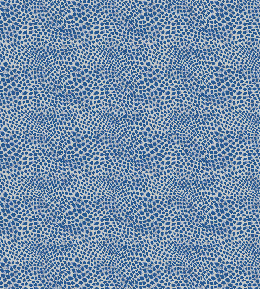 Paws - Cobalt fabric