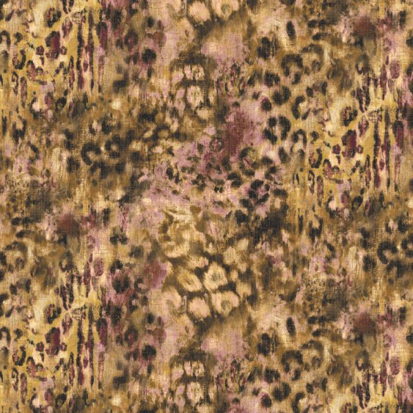 Persian Leopard - Antique Gold fabric