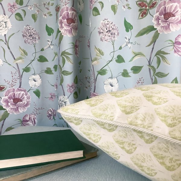Summer Garden - Smoke Blue fabric