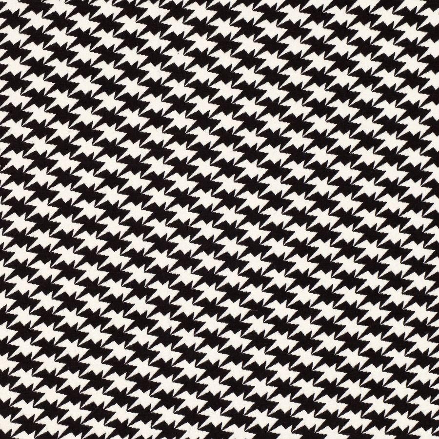 Zig Zag Birds Espresso fabric Eley Kishimoto Kirkby Design