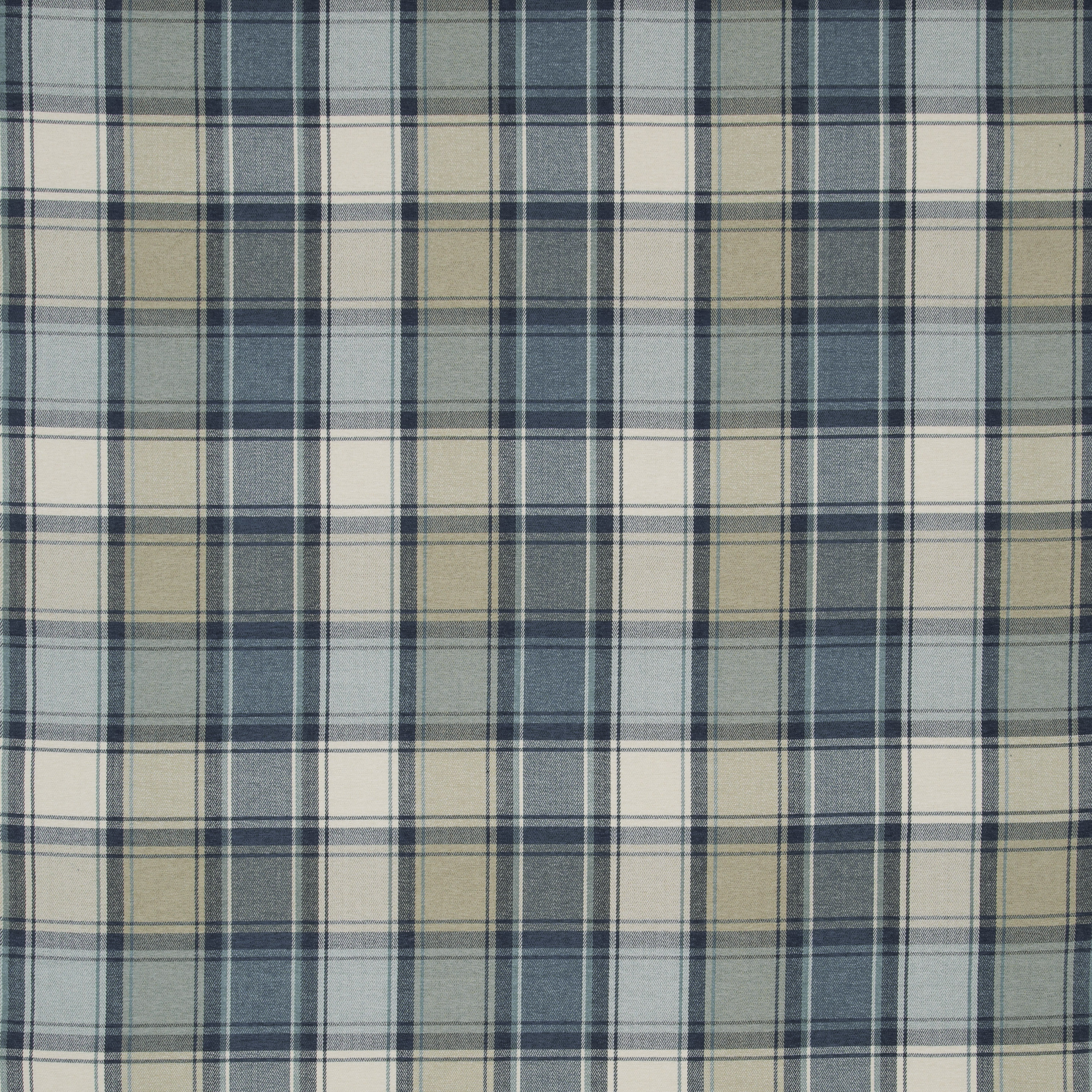 Argyle - Indigo fabric