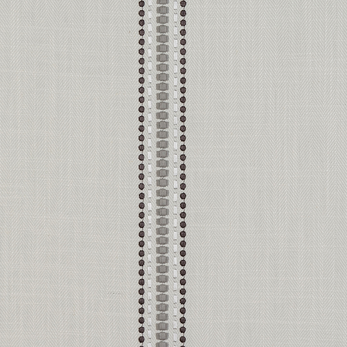 Bromley Stripe Silver fabric Appledore Porter & Stone