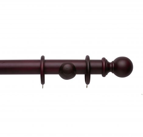 28mm Antique Brass Eyelet Pole Kits Curtain Poles