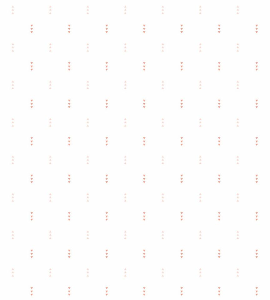 All Over Triangle Rose Fabric Happy Dreams Casadeco