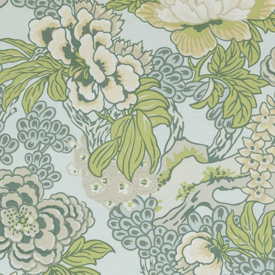 Honshu Robins Egg fabric Dynasty Thibaut