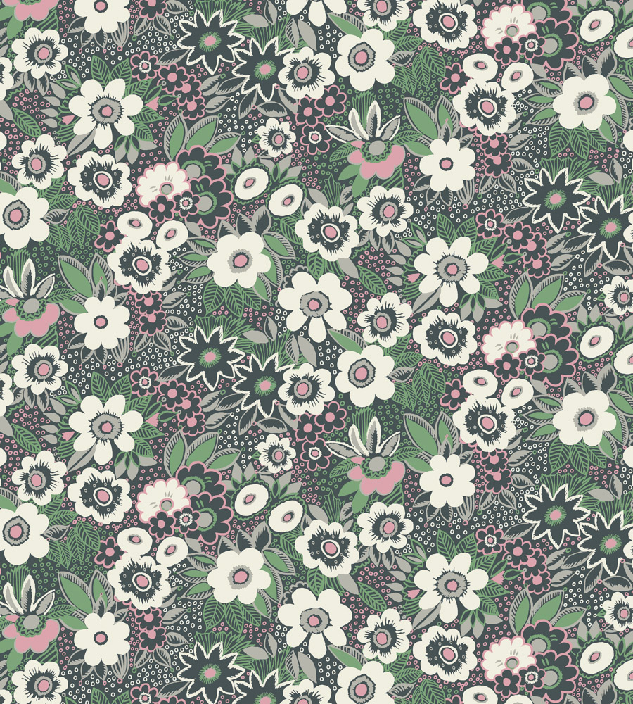 Jungle Gardenia - Paloma fabric