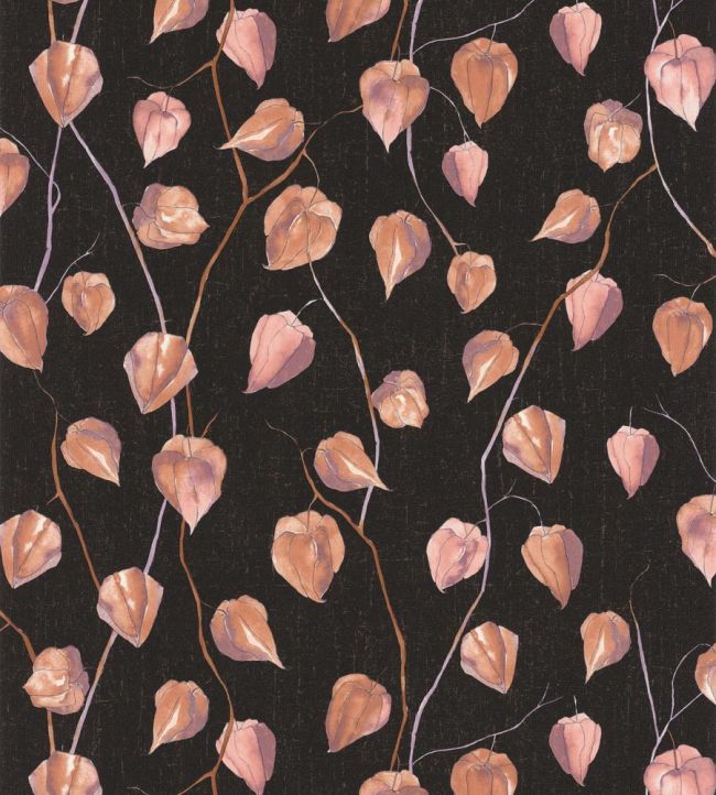 Lanternes - Orange/Crepscule wallpaper